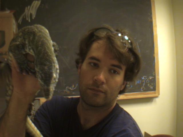 Cleo doesn't want to pose for the camera